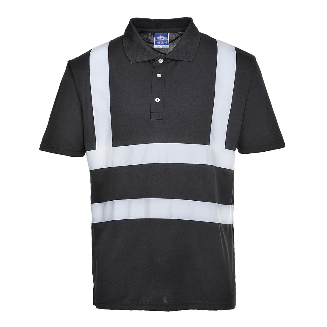 Portwest F477 Iona Polo shirt 1#colour_black