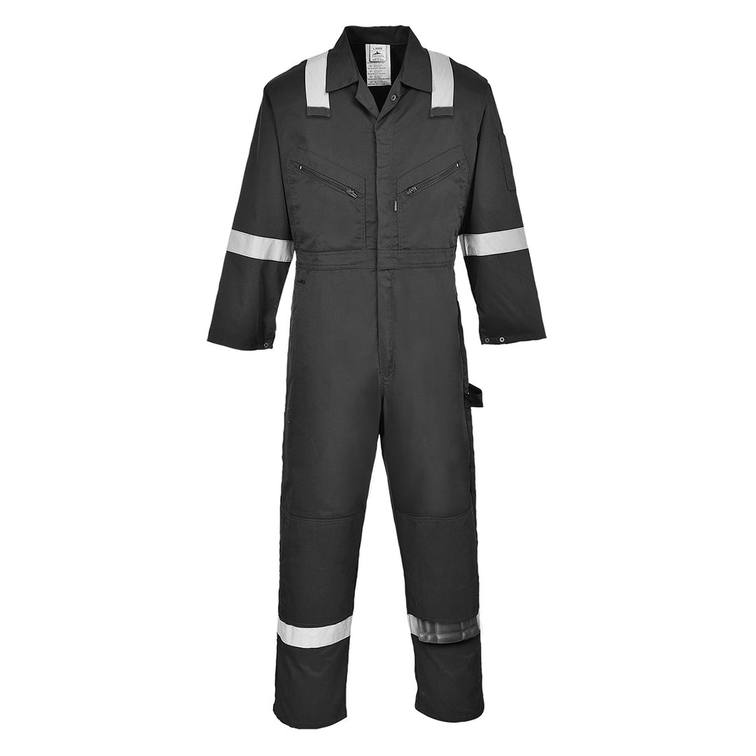 Portwest F813 Iona Coveralls 1#colour_black