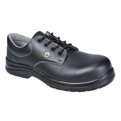 Portwest FC01 Compositelite ESD Laced Safety Shoes S2 1#colour_black