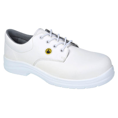 Portwest FC01 Portwest Compositelite ESD Laced Safety Shoes S2 White Main#colour_white