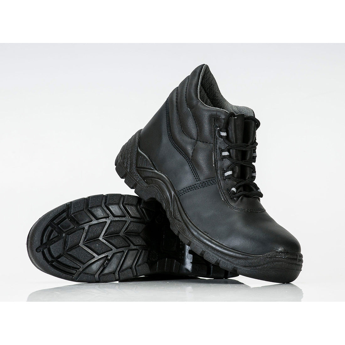 Portwest FC10 Compositelite Safety Boots S1P 1#colour_black 2#colour_black