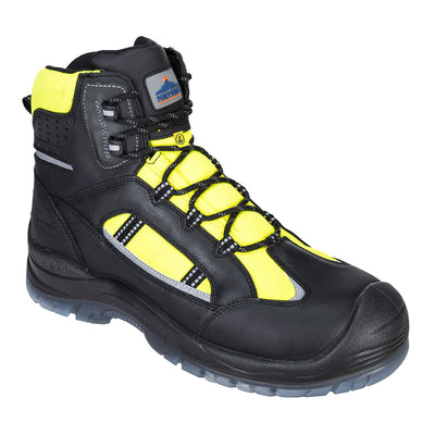 Portwest FC59 Compositelite Retroglo Hi Vis Boots S3 WR ESD 1#colour_yellow