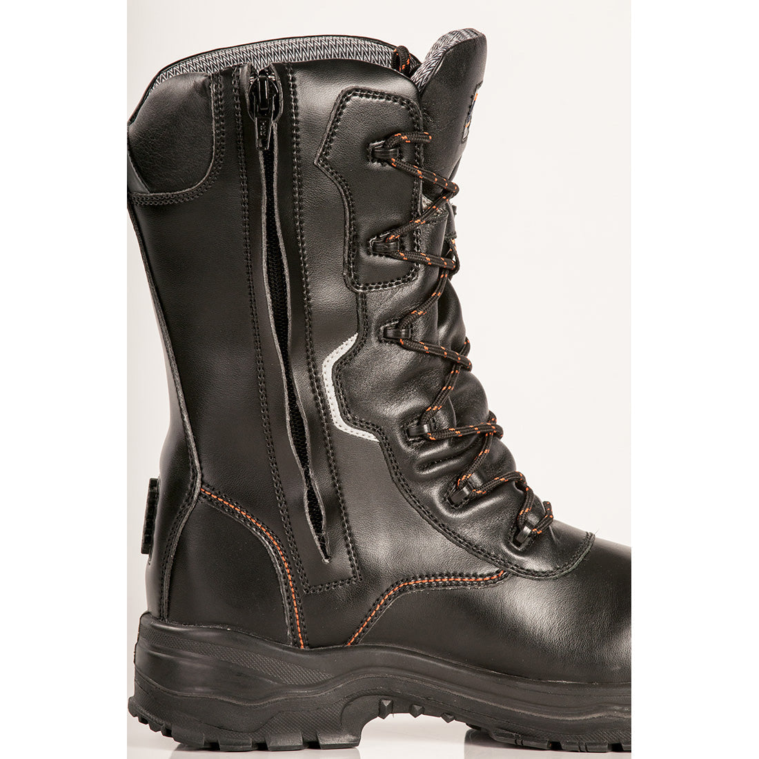 Portwest FD01 Compositelite Traction 10 inch (25cm) Safety Boots S3 HRO CI WR 1#colour_black 2#colour_black