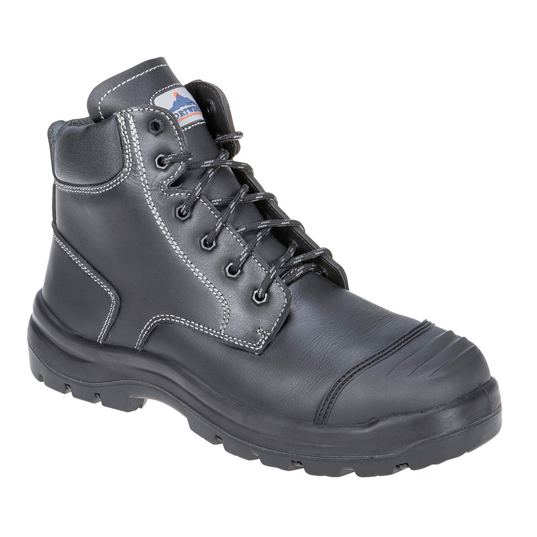 Portwest FD10 Clyde Safety Boots S3 HRO CI HI FO 1#colour_black
