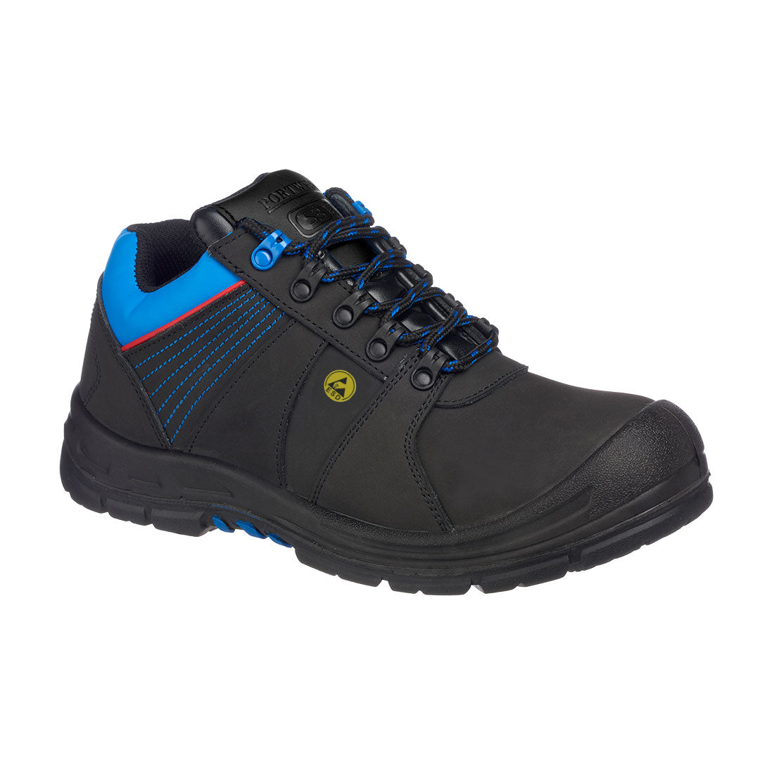 Portwest FD27 Portwest Compositelite Protector Safety Shoes S3 ESD HRO 1#colour_black-blue