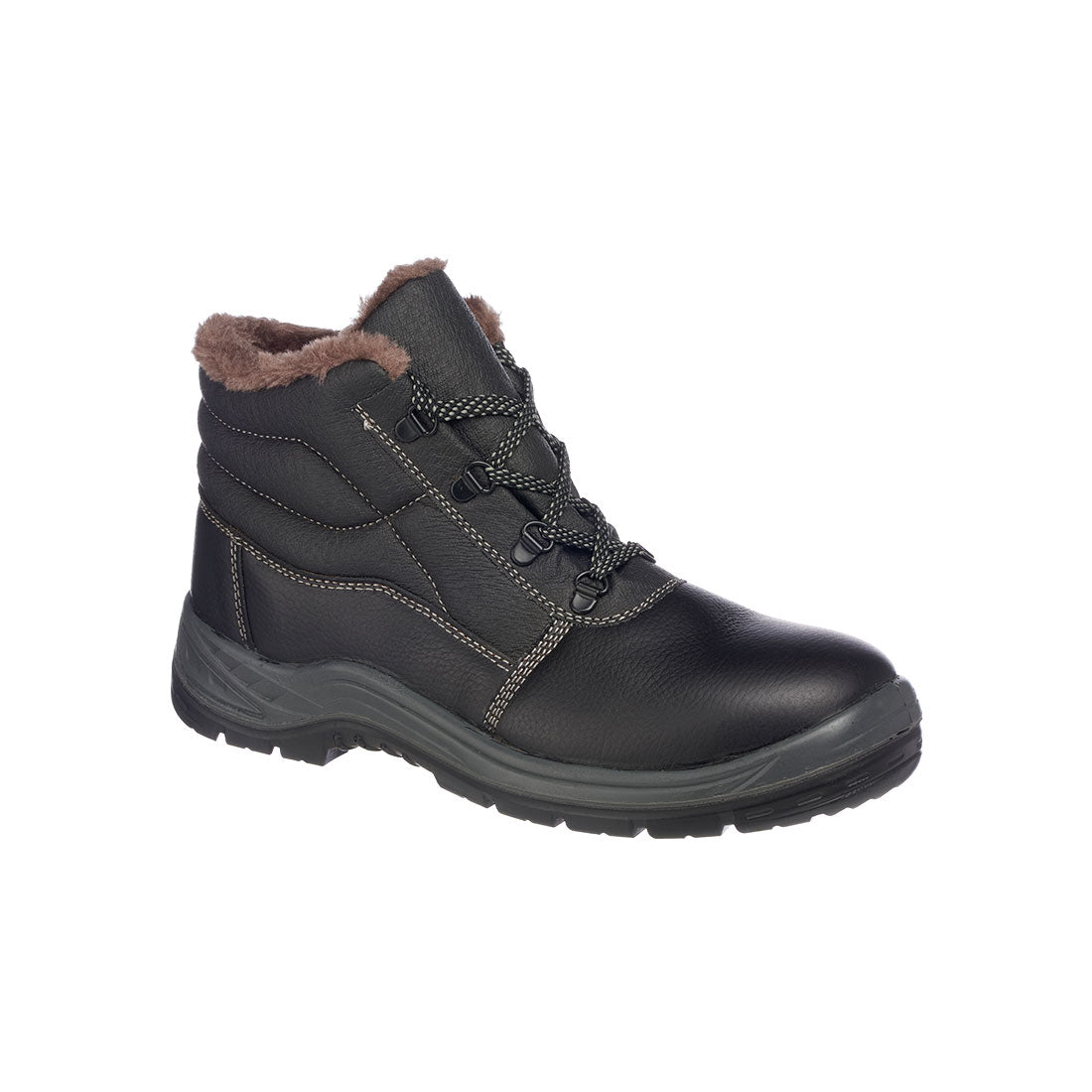 Portwest FD33 Steelite Kumo Fur lined Boots S3 1#colour_black