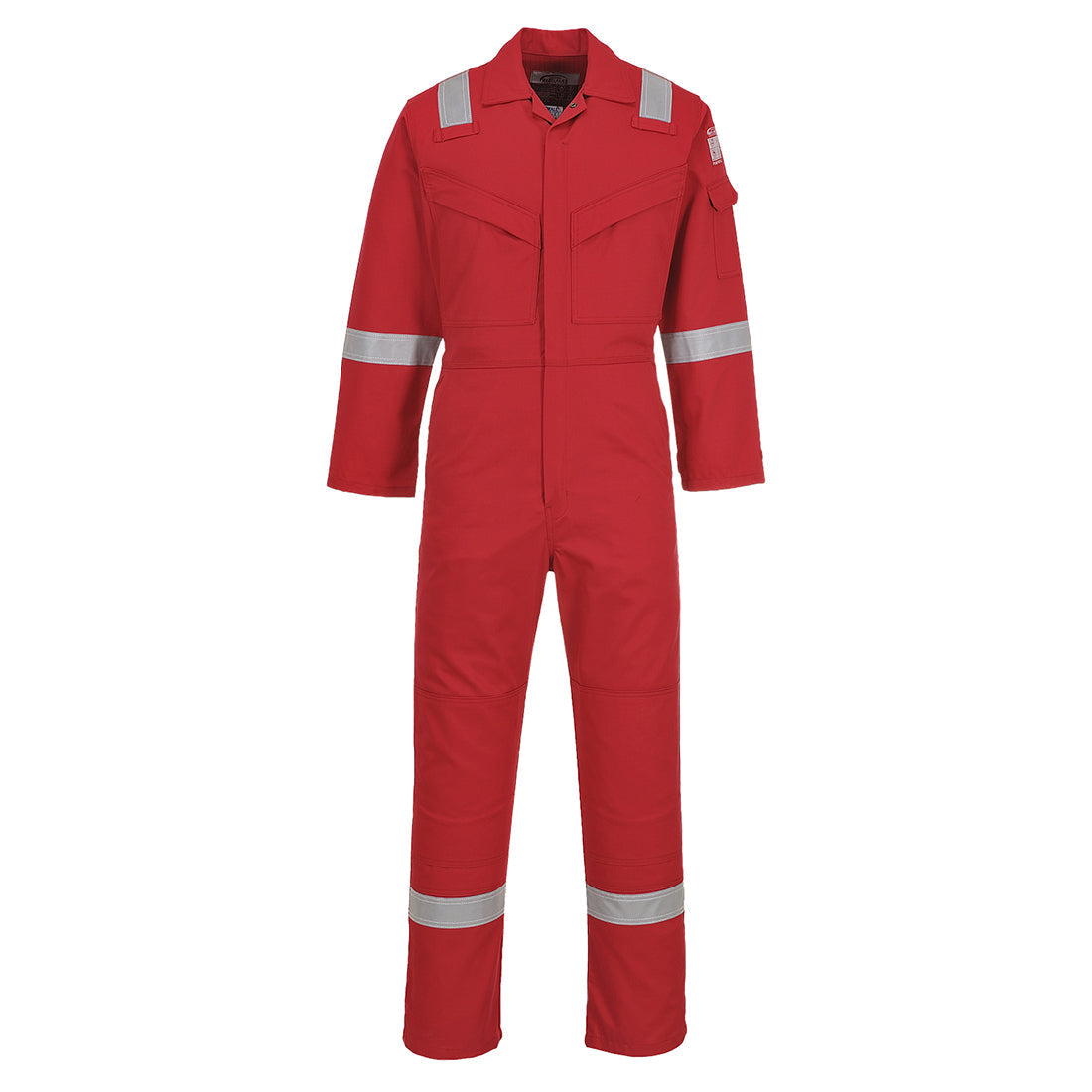 Portwest FF50 Aberdeen FR Coveralls 1#colour_red