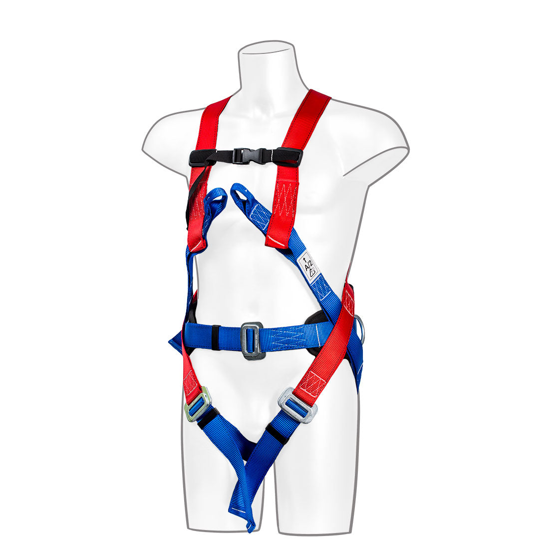 Portwest FP17 3 Point Comfort Harness 1#colour_red