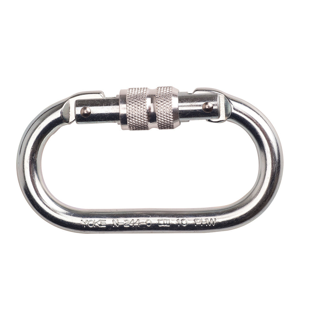 Portwest FP30 Screwgate Carabiner 1#colour_silver