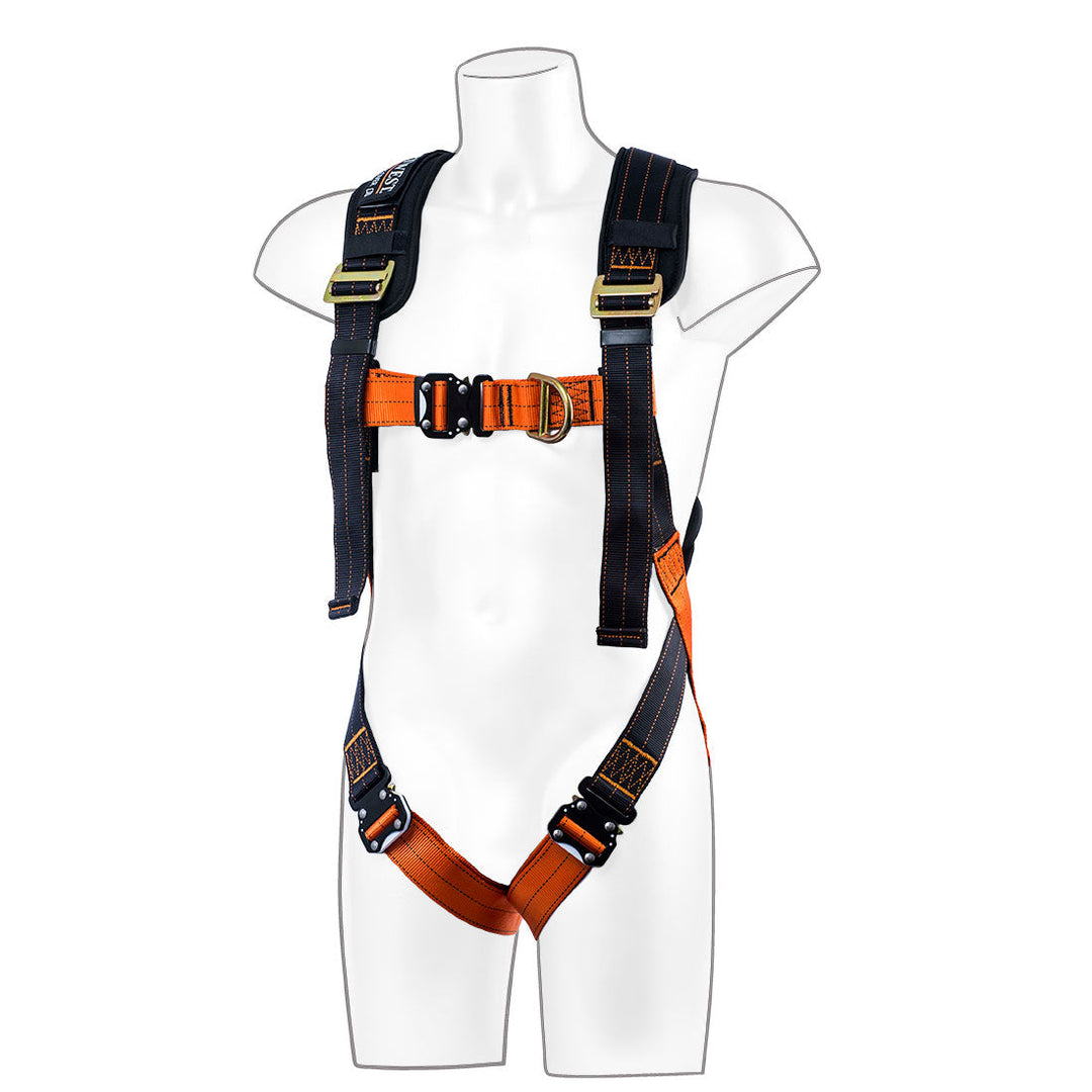 Portwest FP72 Ultra 2 Point Harness 1#colour_black-orange