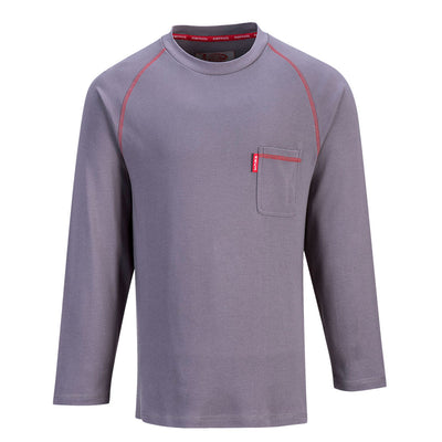 Portwest FR01 Bizflame FR Crew Neck Sweater 1#colour_grey