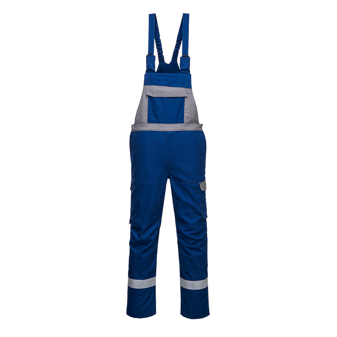 Portwest FR07 Bizflame Ultra Two-Tone Flame Retardant Bib & Brace 1#colour_royal-blue