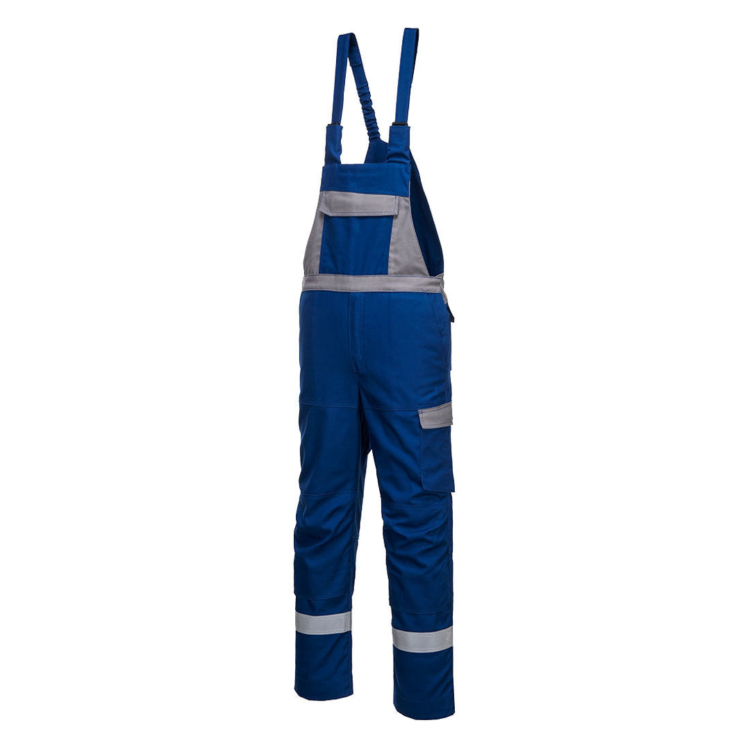 Portwest FR07 Bizflame Ultra Two-Tone Flame Retardant Bib & Brace 1#colour_royal-blue 2#colour_royal-blue