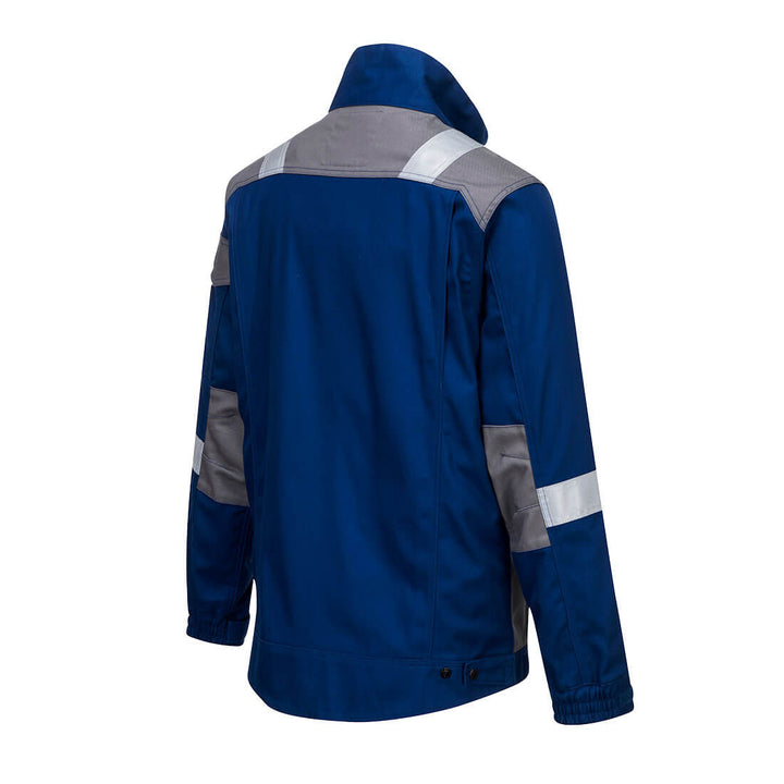 Portwest FR08 Bizflame Ultra Two-Tone Flame Retardant Jacket 1#colour_royal-blue 2#colour_royal-blue 3#colour_royal-blue