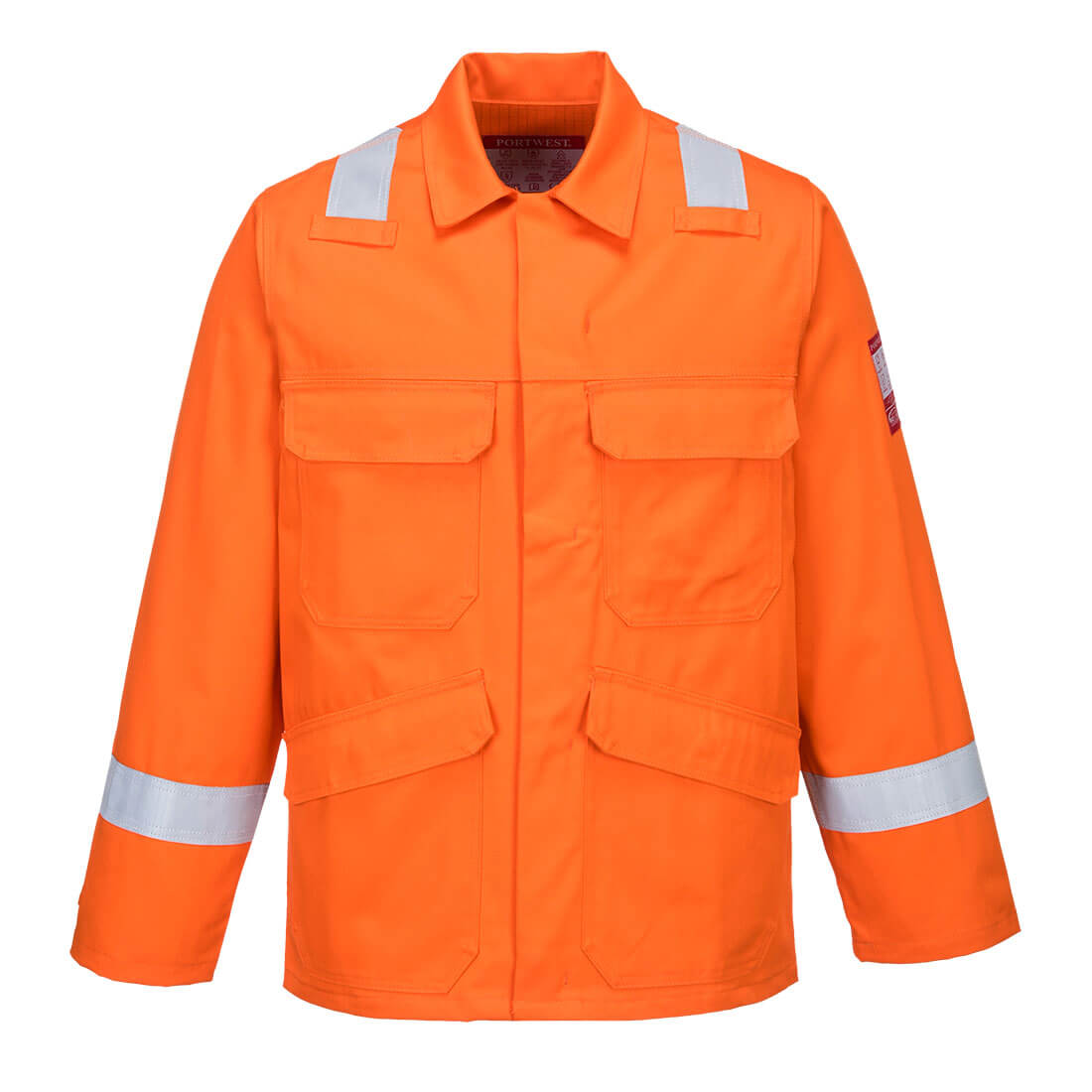 Portwest FR25 Bizflame Plus Flame Retardant Jacket 1#colour_orange