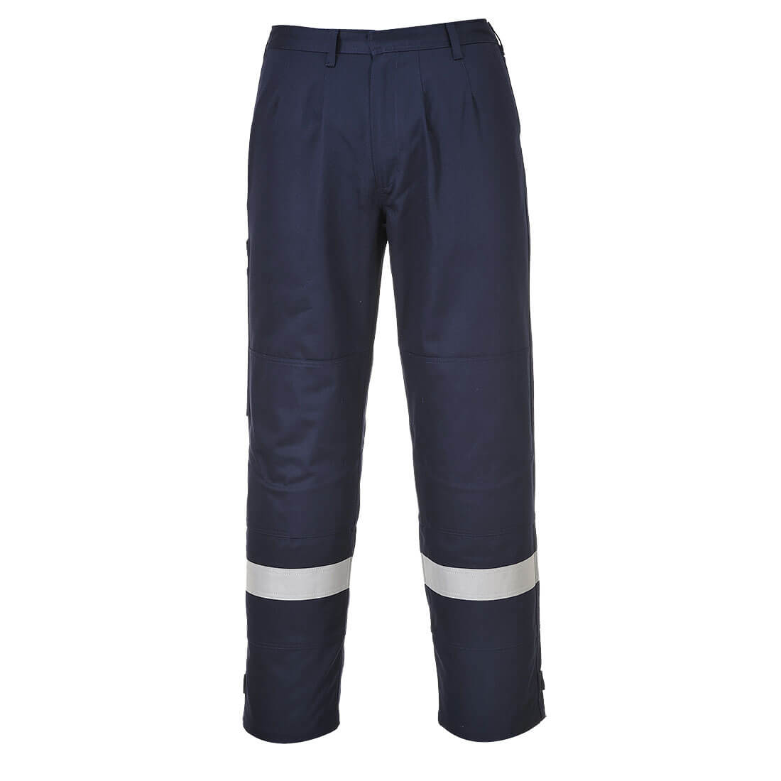 Portwest FR26 Bizflame Plus Flame Retardant Trousers 1#colour_navy 2#colour_navy 3#colour_navy