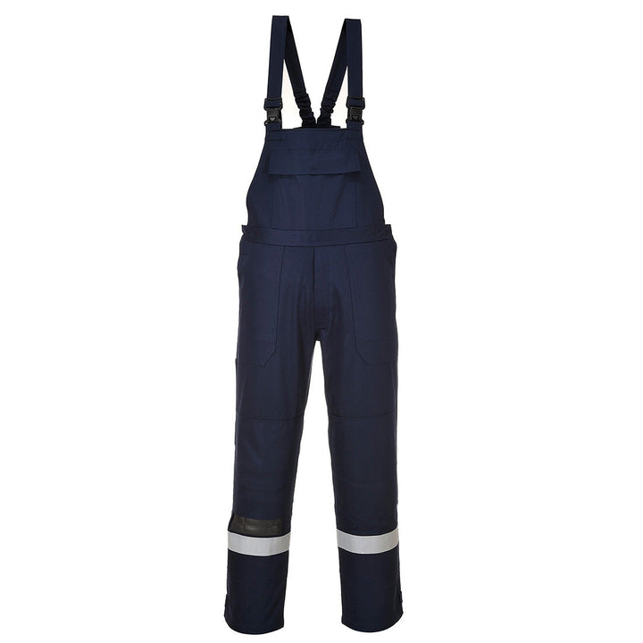 Portwest FR27 Bizflame Plus Flame Retardant Bib and Brace 1#colour_navy 2#colour_navy