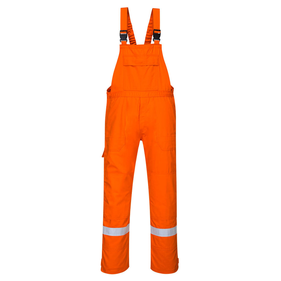 Portwest FR27 Bizflame Plus Flame Retardant Bib and Brace 1#colour_orange