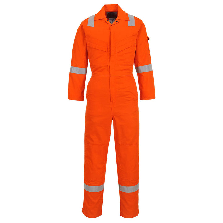 Portwest FR28 Flame Resistant Light Weight Anti-Static Coveralls 280g 1#colour_orange