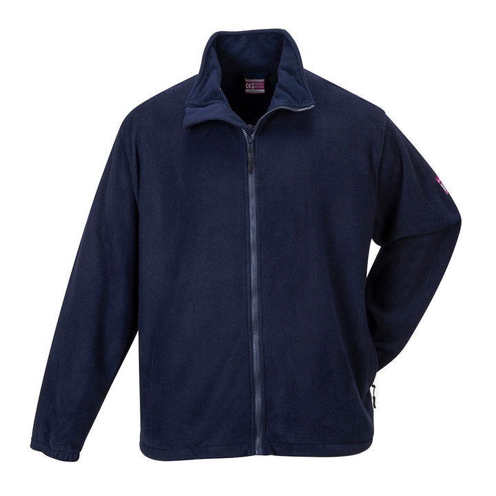 Portwest FR30 Flame Resistant Anti Static Fleece 1#colour_navy 2#colour_navy 3#colour_navy