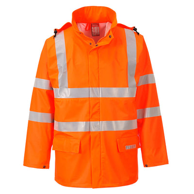 Portwest FR41 Sealtex Flame Retardant Hi Vis Jacket 1#colour_orange