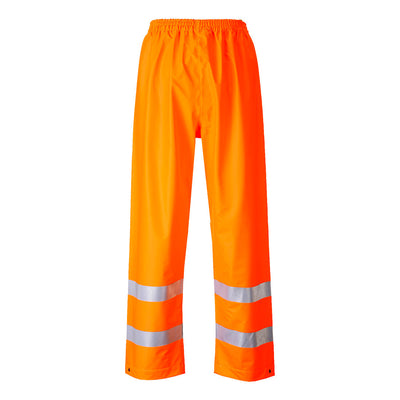 Portwest FR43 Sealtex Flame Retardant Hi Vis Trousers 1#colour_orange
