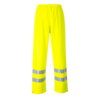 Portwest FR43 Sealtex Flame Retardant Hi Vis Trousers 1#colour_yellow