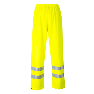 Portwest FR43 Sealtex Flame Retardant Hi Vis Trousers 1#colour_yellow 2#colour_yellow 3#colour_yellow