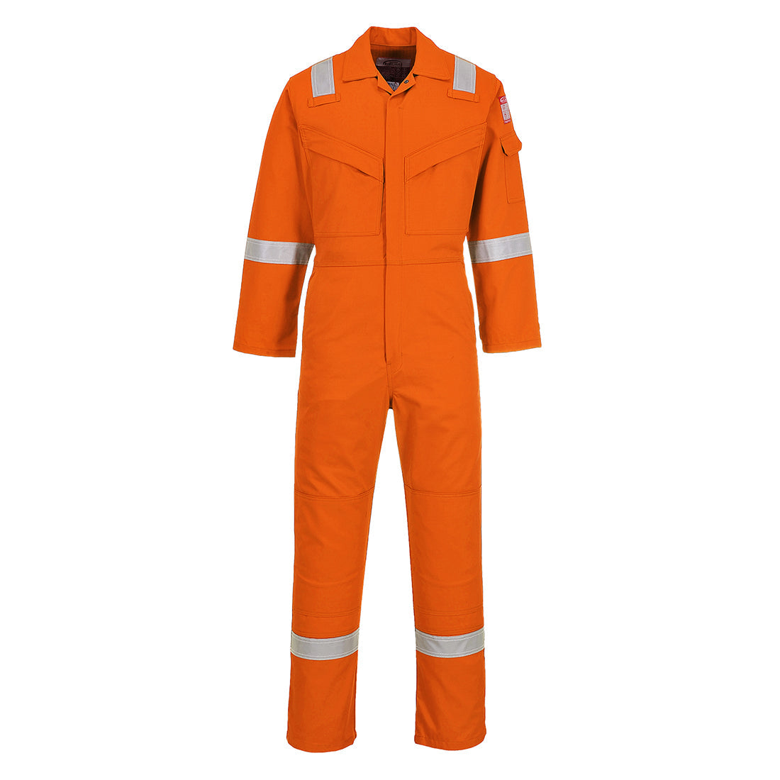 Portwest FR50 Flame Resistant Anti-Static Coveralls 350g 1#colour_orange