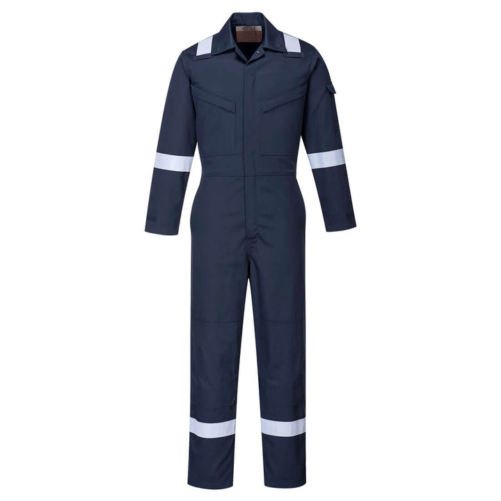 Portwest FR51 Bizflame Plus Ladies Flame Retardant Coveralls 350g 1#colour_navy