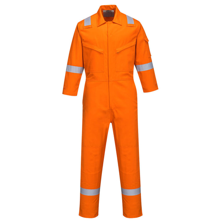 Portwest FR51 Bizflame Plus Ladies Flame Retardant Coveralls 350g 1#colour_orange