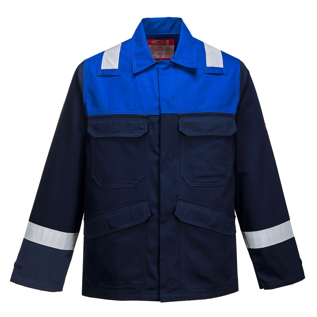 Portwest FR55 Bizflame Plus Flame Retardant Jacket 1#colour_navy-royal