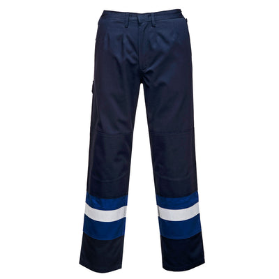 Portwest FR56 Bizflame Plus Flame Retardant Trousers 1#colour_navy-royal
