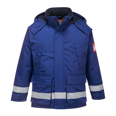 Portwest FR59 FR Anti-Static Winter Jacket 1#colour_royal-blue