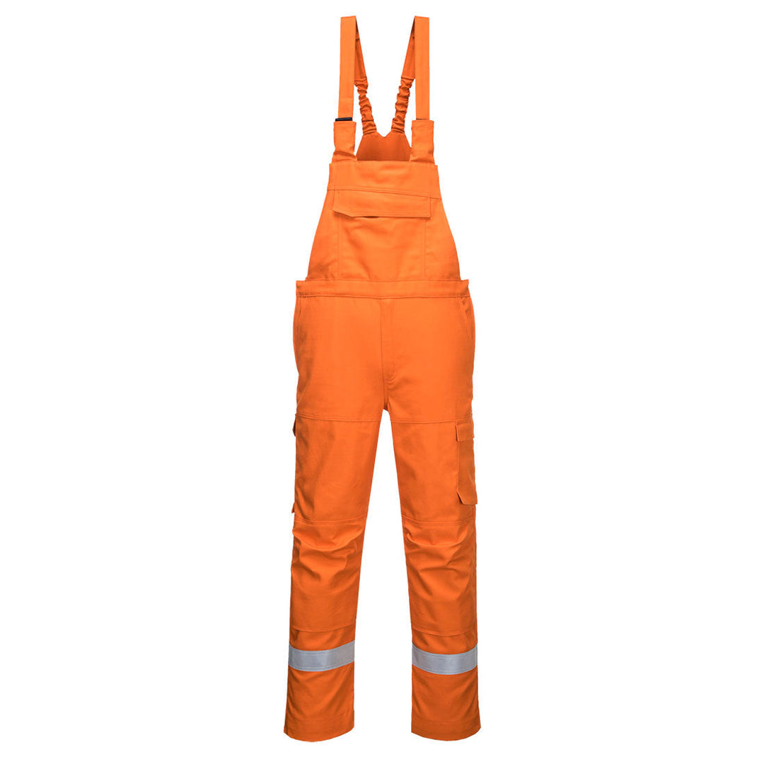 Portwest FR67 Bizflame Ultra Flame Retardant Bib & Brace 1#colour_orange