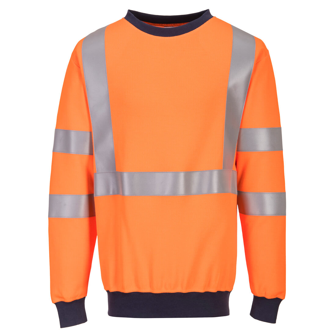 Portwest FR703 Flame Retardant RIS Sweatshirt 1#colour_orange
