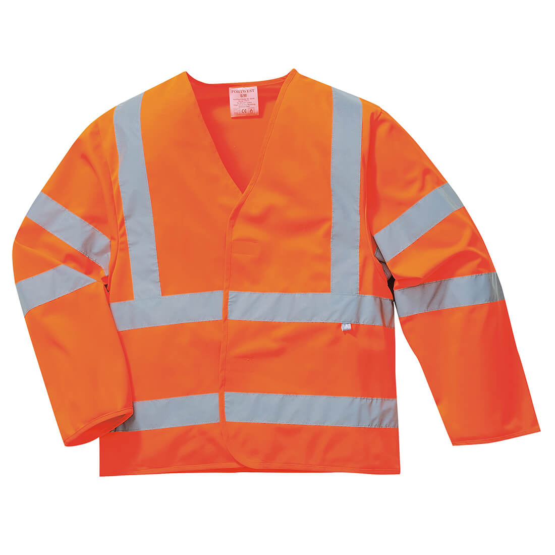 Portwest FR73 Hi Vis Jacket Flame Resistant Orange Main#colour_orange