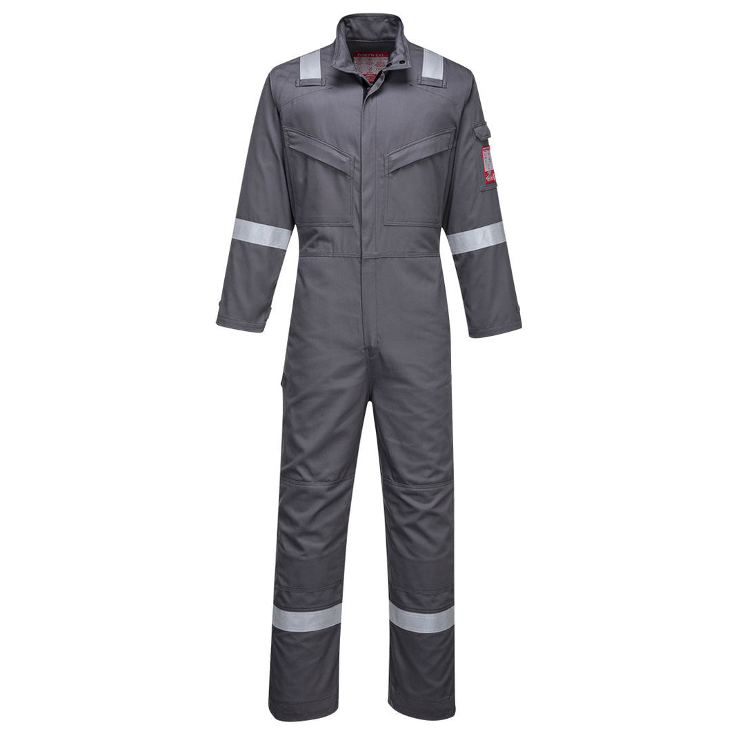 Portwest FR93 Bizflame Ultra Coveralls - Flame Retardant 1#colour_grey