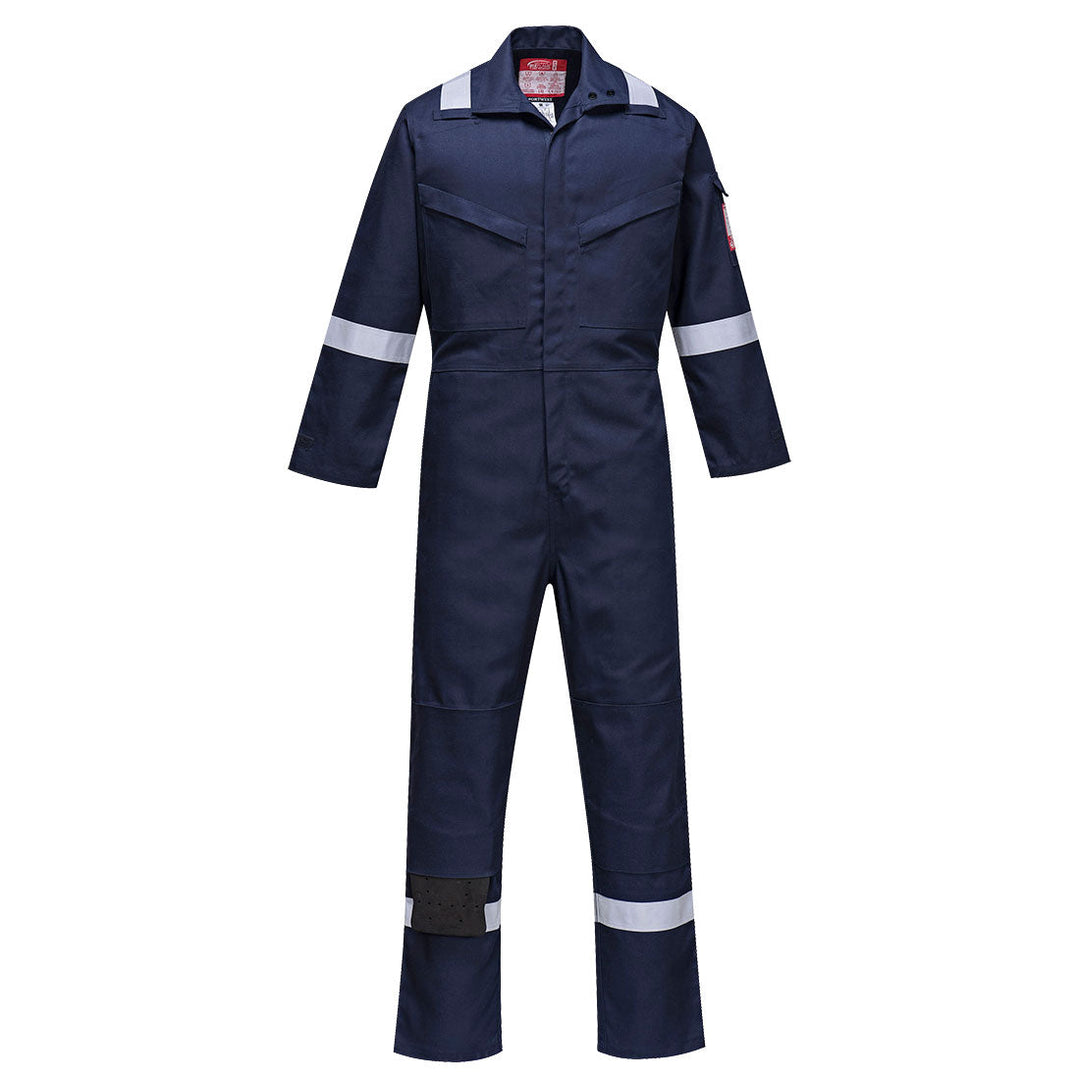 Portwest FR93 Bizflame Ultra Coveralls - Flame Retardant 1#colour_navy 2#colour_navy