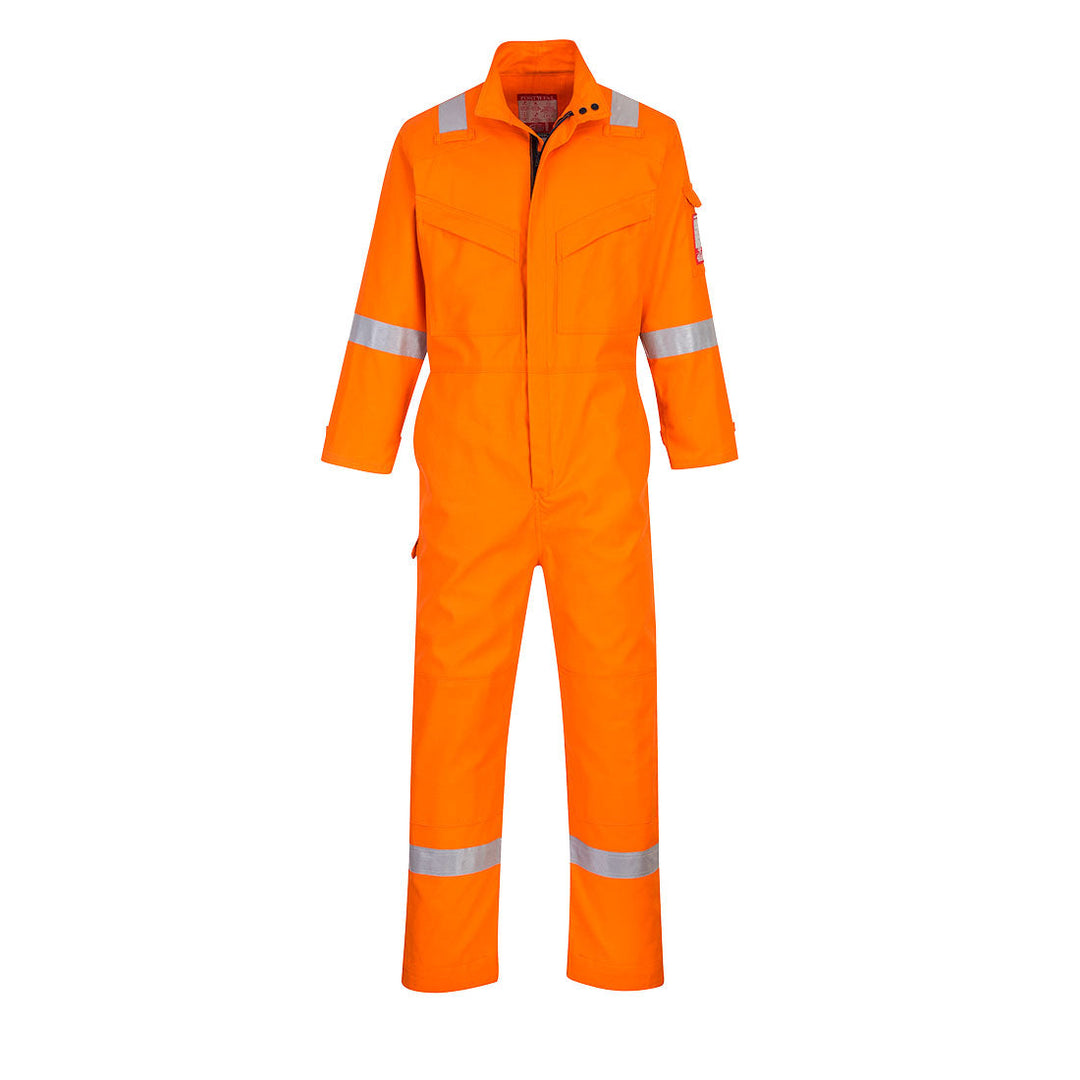 Portwest FR93 Bizflame Ultra Coveralls - Flame Retardant 1#colour_orange