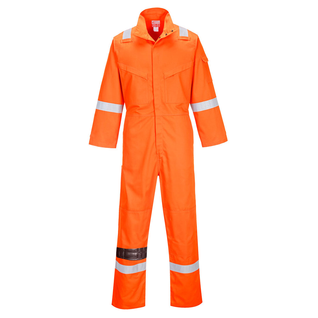 Portwest FR93 Bizflame Ultra Coveralls - Flame Retardant 1#colour_orange 2#colour_orange 3#colour_orange