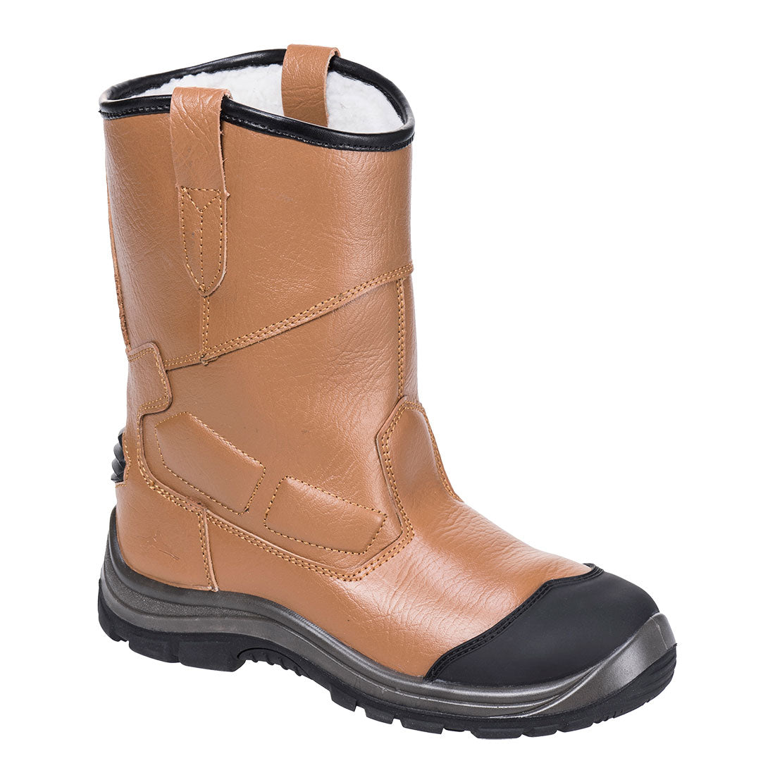 Portwest FT12 Steelite Rigger Boots Pro S3 CI HRO 1#colour_tan