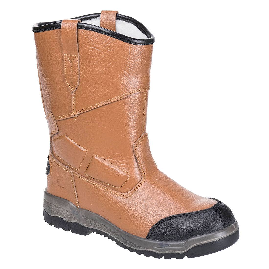 Portwest FT13 Steelite Rigger Boots Pro S3 CI 1#colour_tan