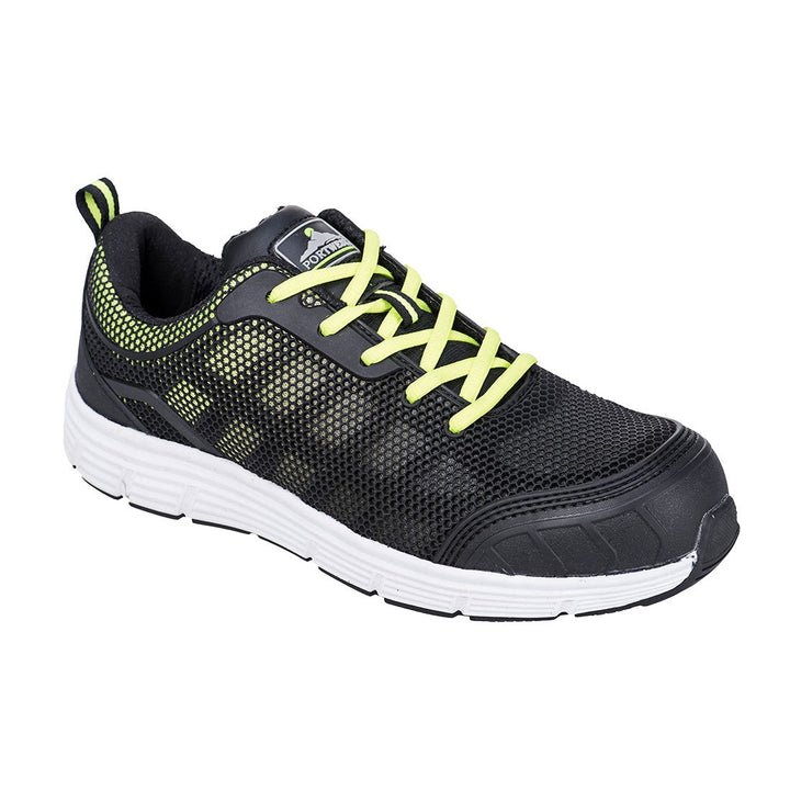 Portwest FT15 Steelite Tove Trainers S1P 1#colour_black-green