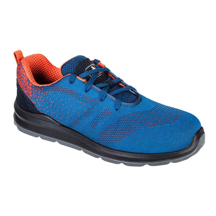 Portwest FT25 Steelite Aire Trainers S1P 1#colour_blue-orange