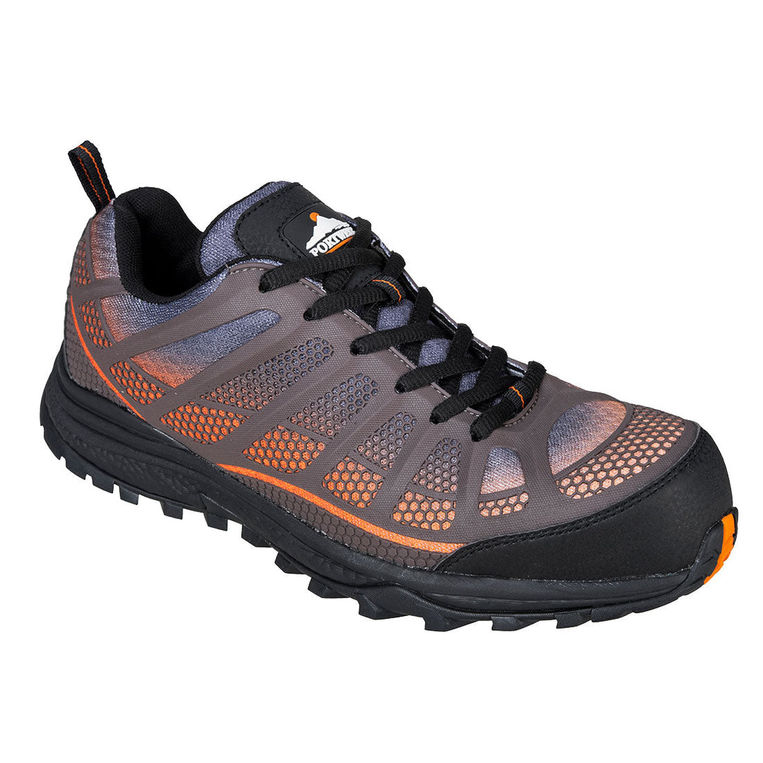 Portwest FT36 Compositelite Low Cut Spey Trainers S1P 1#colour_orange-black