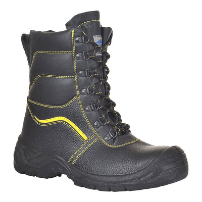 Portwest FW05 Steelite Fur Lined Protector Boots S3 CI 1#colour_black