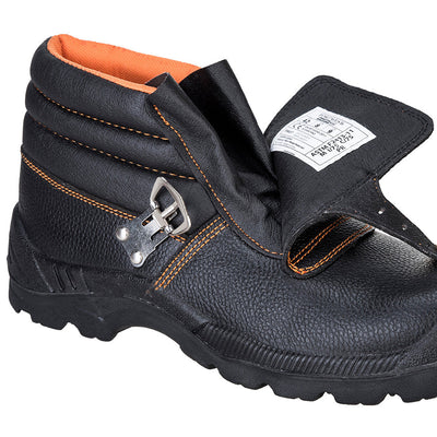 Portwest FW07 Compositelite Welders Boots S3 HRO 1#colour_black 2#colour_black
