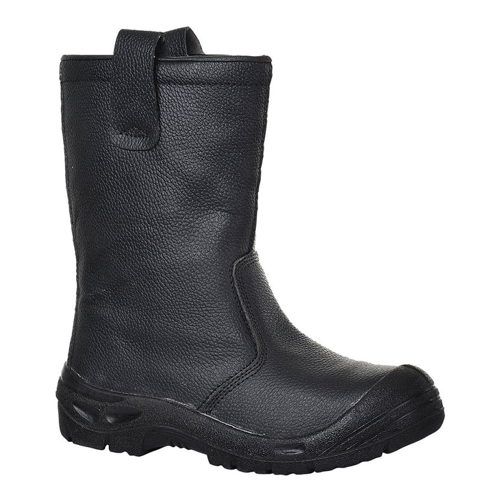 Portwest FW29 Steelite Rigger Boots Scuff Cap S3 CI 1#colour_black