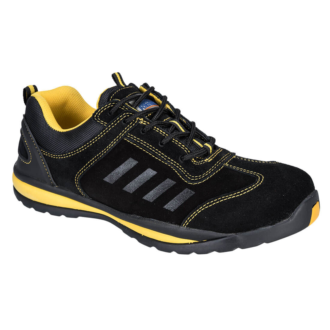 Portwest FW34 Steelite Lusum Safety Trainers S1P HRO 1#colour_black